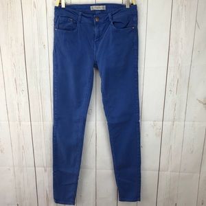 Zara Trafaluc Blue Skinny Jeans Size 6